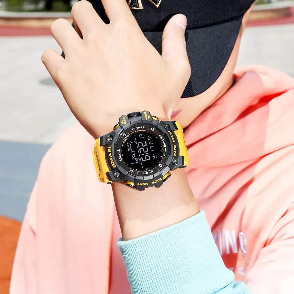 Military Stopwatch Electronic Large Dial sentimental unanimous giant Waterproof Multifunctional Watch Tactical Army Wrist Watches for Men/Student FANMIS Men's Digital Sports Watch Outdoor 