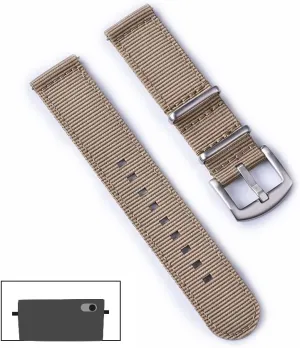 Military Strap for Watch Accessories Replacement Bracelet(D,20MM) 18 Mm 20 ??Mm react core 22 Mm Nylon Strap Quick Release Spring 