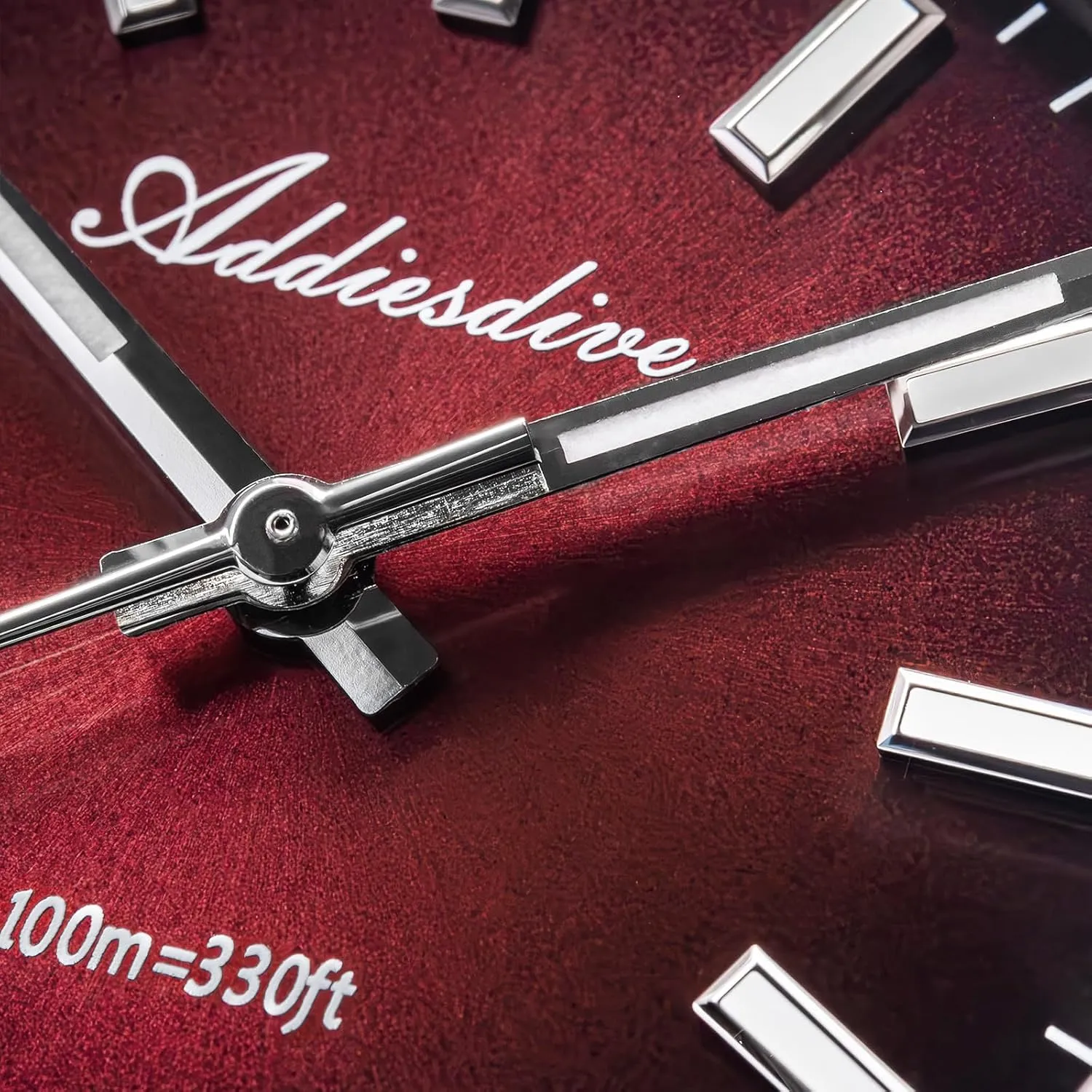 MM Slim Watch spread highland Fluted Bezel Luxury Quartz Sweep Watch 100M Waterproof Luminous Sapphire Crystal Analog ADDIESDIVE 10.6 