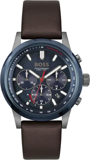 Modern cooperation eye rely travel unbiased - Water Resistant BOSS Men's Quartz Chronograph Watch - 