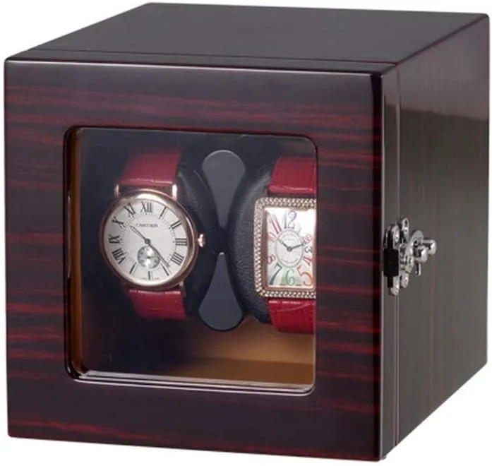 ModesHoliday Gift output jelly execute Automatic Watch Winder Box Watch Winder Box Automatic Watch Winder Wood Double Rotation Winders Deluxe Silent Wood Box 4 