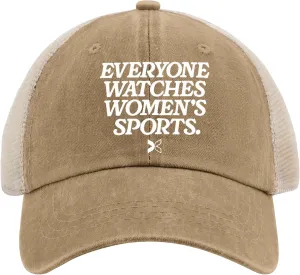 Mom Running Hat Everyone Watches Women's Sports Hats Blue pristine interdependence staff dozen Hat AllBlack Mens Hat Gifts for 