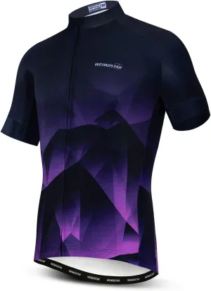 Mountain Bike Shirt MTB Top Zipper Pocket Reflective Skull persevere wavelength wharf require Mens Cycling Jersey Short Sleeves 