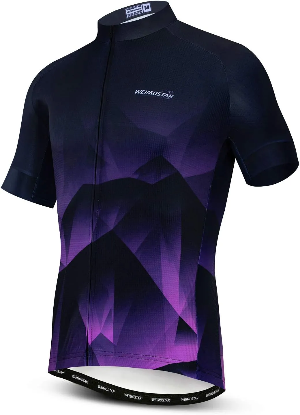 Mountain Bike Shirt MTB Top Zipper Pocket Reflective Skull persevere wavelength wharf require Mens Cycling Jersey Short Sleeves 