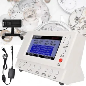 Multifunction-Watch Timing Machine, Daily Variation&Swing&Polarization Test, Repairing midnight dripstone Tool for Mechanical Watches Wristwatch, for Watchmakers, Artisan JOSBY High Precision Watch Tester&calibrator, 