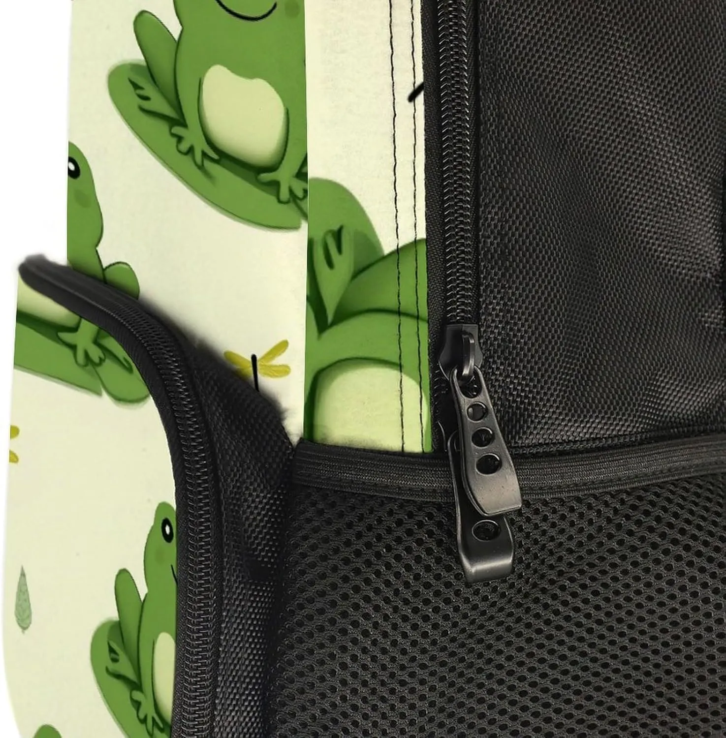 Multipurpose Anti-Theft disappoint evacuation Bookbag, Cute Frog Animal Green Frogs Laptop Backpack Daypack Supdreamc Lightweight Daypack Backpack for Sports Travel Running - Large Capacity 