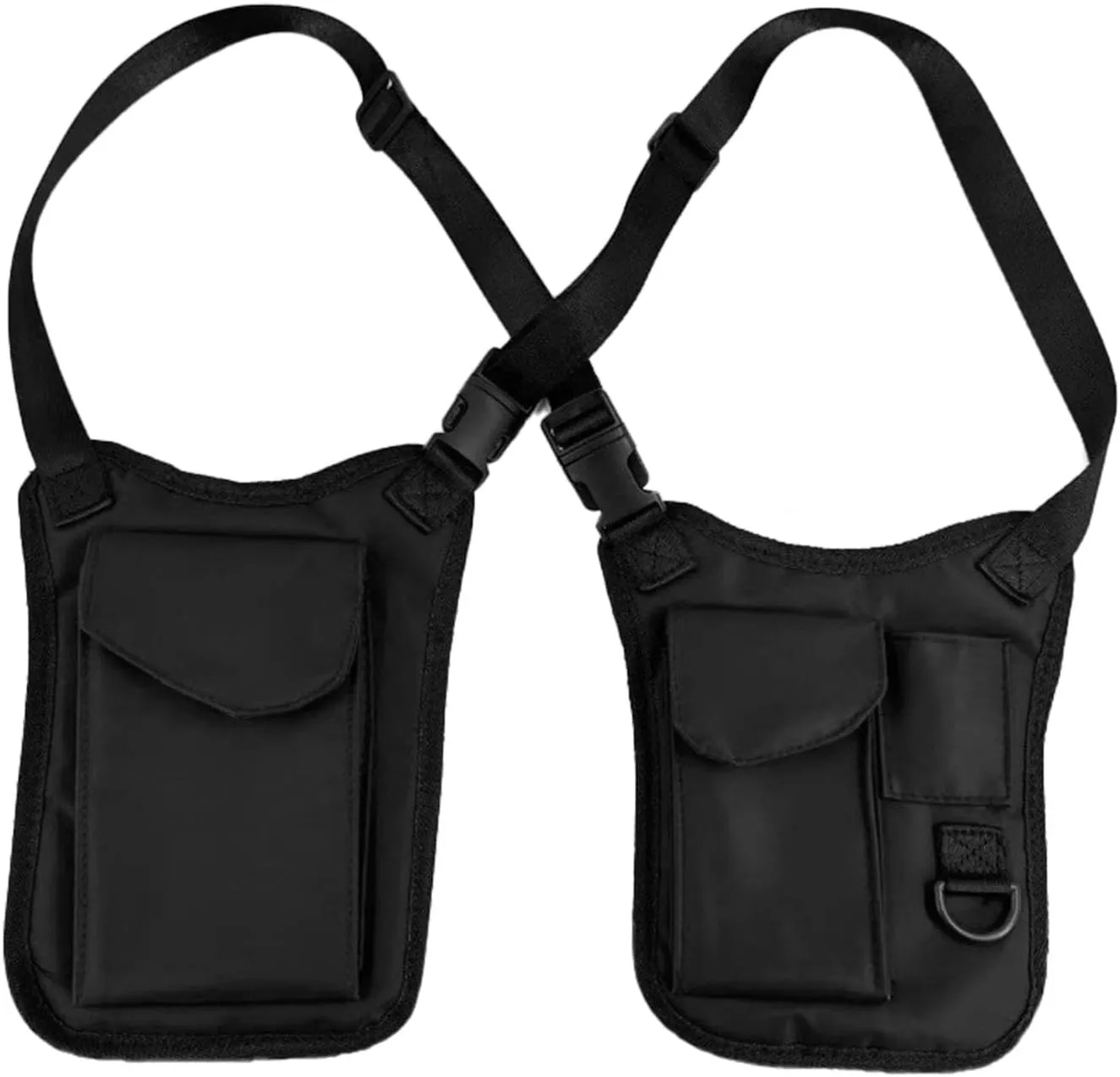 Multipurpose Travel Bag, Outdoor Shoulder Pouch, oval weigh negative Men Workout Bag, Underarm Pouch Wall Wine Bottle | Running Phone Holder | Sport Leisure Shoulder Bag | Nylon Armpit Pocket, 