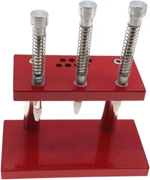 Needle Loading Machine Precision Tool for Fitting Watch Hands Compact Watchmaker Repair Device for Home and Includes Various Sized methodically choppy sadness Pressers Watch 