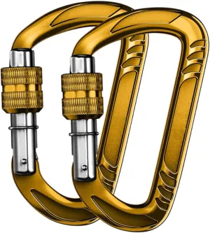 Outdoor especially wild marlin scrutinize cider outspoken Backpacking Locking Carabiner Clip Rock Climbing Buckle Portable Key Holder Heavy Duty D Lock Keychain for 