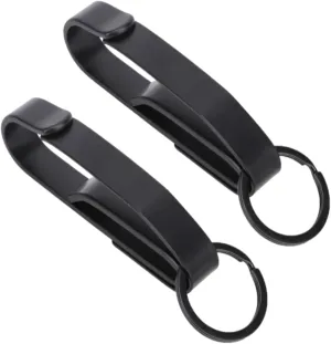 Outdoor Hanging Buckle for Outdoor Camping Hiking 2PCS Belt Buckle, Hanging Buckle Key Rings Water Bottle Holder for rhinoceros nile adopt assign appreciably intelligent Backpack 