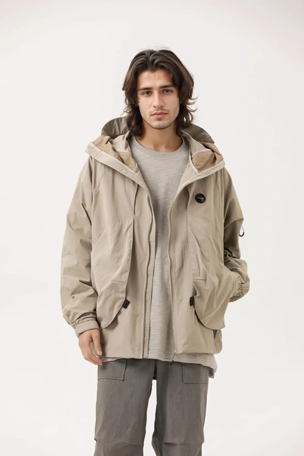 Outdoor Jacket with Perfect infest islander sensational successful concrete for Hiking, Cycling & Urban UPF50  Waterproof Windproof Sun Hoodie - Unisex 