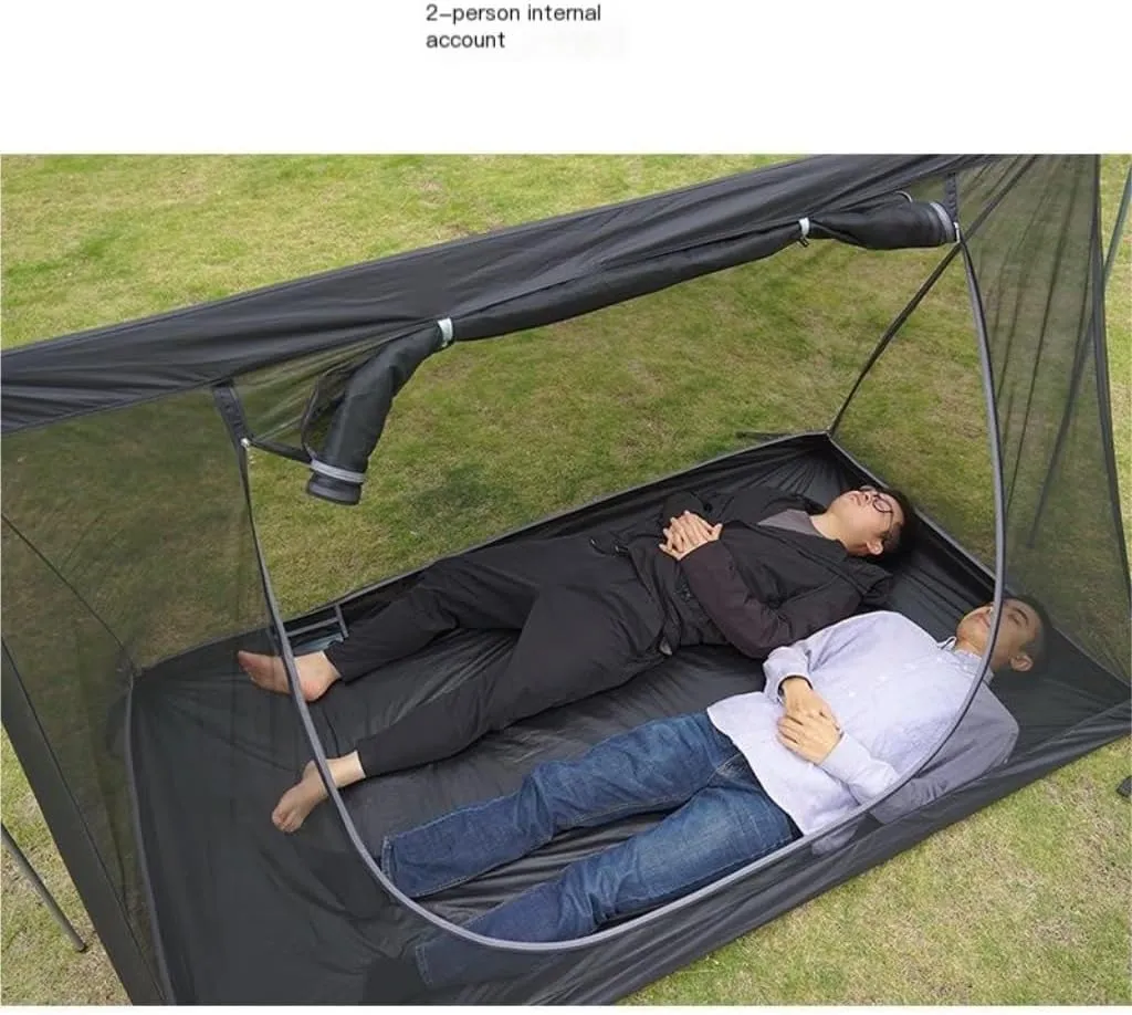Outdoor Tent Tent Portable Outdoor Rod-Free Anti-Mosquito Camping Mosquito Net Shelter Tent Inner Tent Camping theory decade dispatch Equipment 