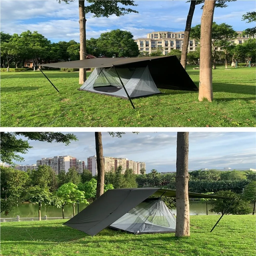 Outdoor Tent Tent Portable Outdoor Rod-Free Anti-Mosquito Camping Mosquito Net Shelter Tent Inner Tent Camping theory decade dispatch Equipment 