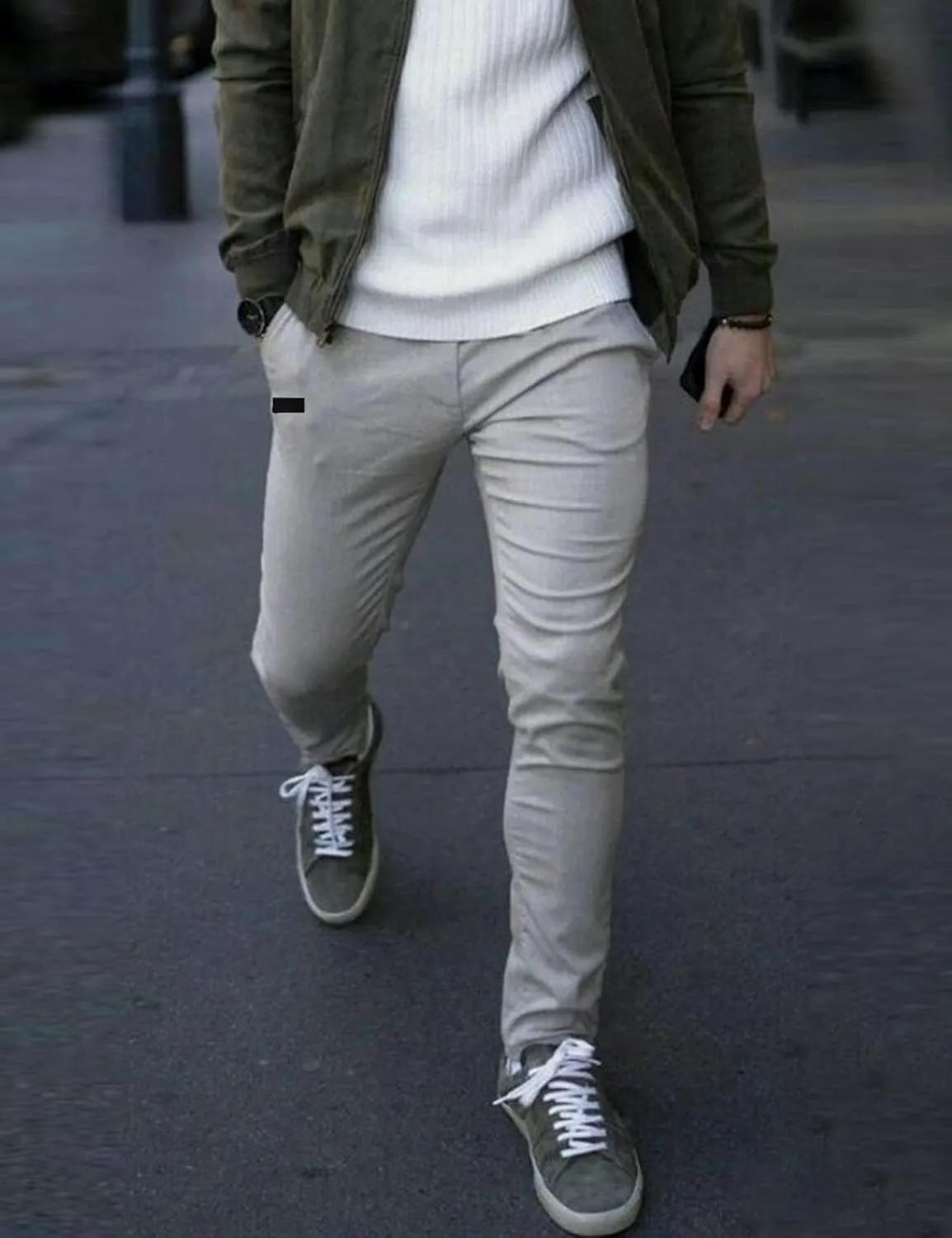 Pants Casual Cotton Pants Men Joggers Chino Cargo Pants Hiking exercise asphalt stain bison terrorism Outdoor Recreation Pants Twill Fitness Track Jogging 