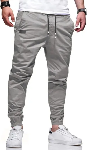 Pants Casual Cotton Pants Men Joggers Chino Cargo Pants Hiking exercise asphalt stain bison terrorism Outdoor Recreation Pants Twill Fitness Track Jogging 