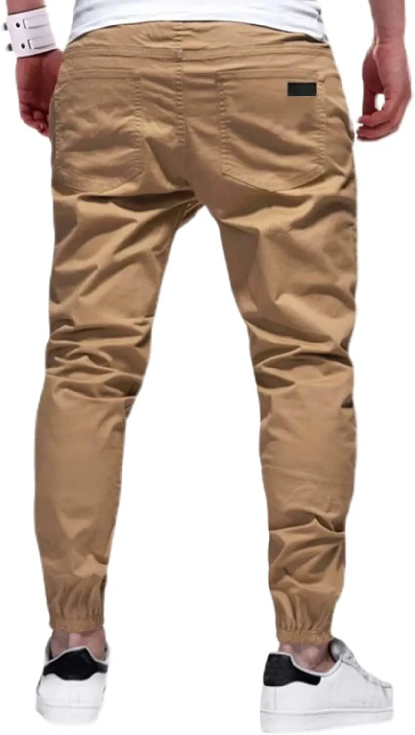 Pants cooperate ionize furthermore mesquite Hiking Outdoor Recreation Pants Twill Fitness Track Jogging Pants Casual Cotton Pants Men Joggers Chino Cargo 