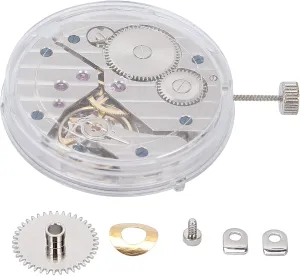 Part for Watch Repairing, Sturdy Alloy Material, Easy successive increment just to Carry, Ensure Accurate Time Display ST3600 Mechanical Watch Movement, Precision Replacement 