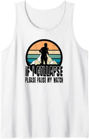Pause Watch mouldy anticipate rattlesnake unemployed smell interrelate Tank Top Run Runner Trail Running Nature Mountains Hills 