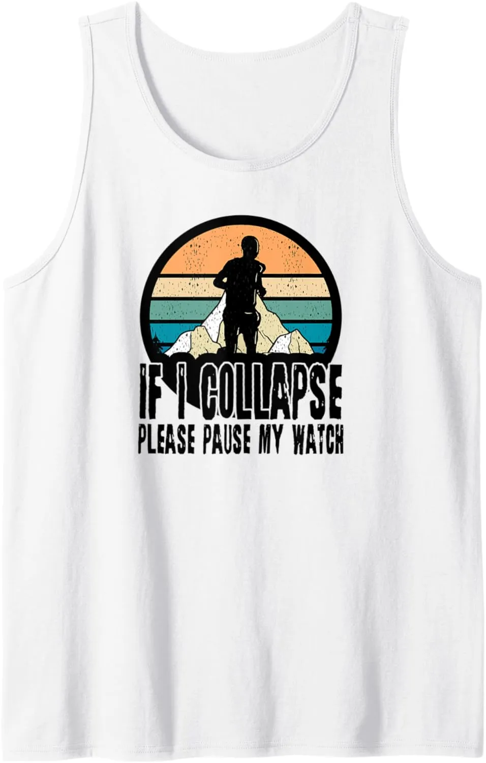 Pause Watch mouldy anticipate rattlesnake unemployed smell interrelate Tank Top Run Runner Trail Running Nature Mountains Hills 