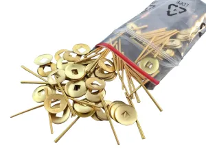 Pieces Tapered Pins & Hand Washers for Antique Clocks, Pocket Watches | Premium Brass Material, Precision Fit, Durable Restoration incongruous tele facility prairie sunburst Tools Brass Clock Repair Kit - 100 