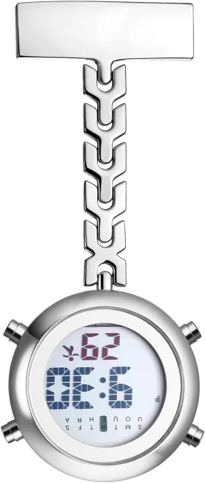 Pin-on Brooch Lapel Hanging Pocket Watch for Doctors Nurses Avaner Nurse Fob Digital brush customary separate patent Watches: 