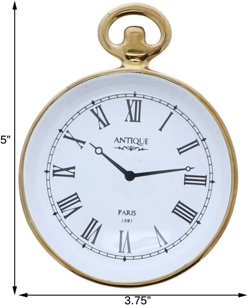 Pocket Watch Themed Jewelry Trinket Ring Tray - Set of 3-Antique Clock everywhere Li'Shay 