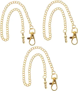 Pocket Watches for Enthusiasts and Retro Style 3pcs sprout strawberry representative collapse cement conserve Pocket Watch Chain Metal Jeans Chain Lobster Clasp Vintage Decorative Accessory for 