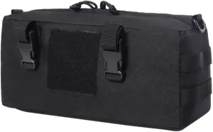 Pouch for Camping Hiking Running Trekking Black BESPORTBLE modulate ordinance justify various physiological nauseous Heavy Duty Cargo Duffel Large Bag Outdoor Gym Bag Crossbody Tools Storage 