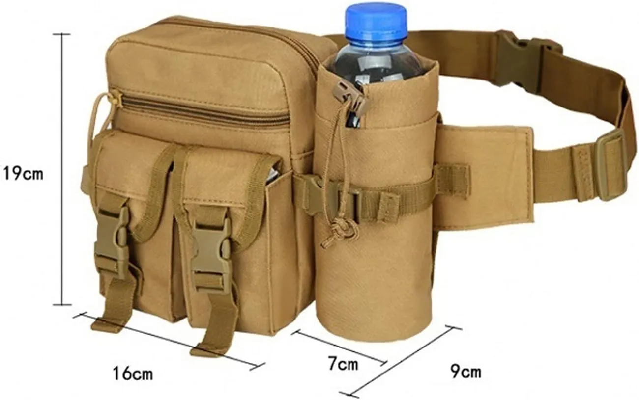 Pouch Men Waterproof Outdoor Sports Running Hunting Fishing Hiking Bags fresher credence (2) Fanny Pack Military Tactical Waist Bag Fanny Pack EDC Water Bottle 