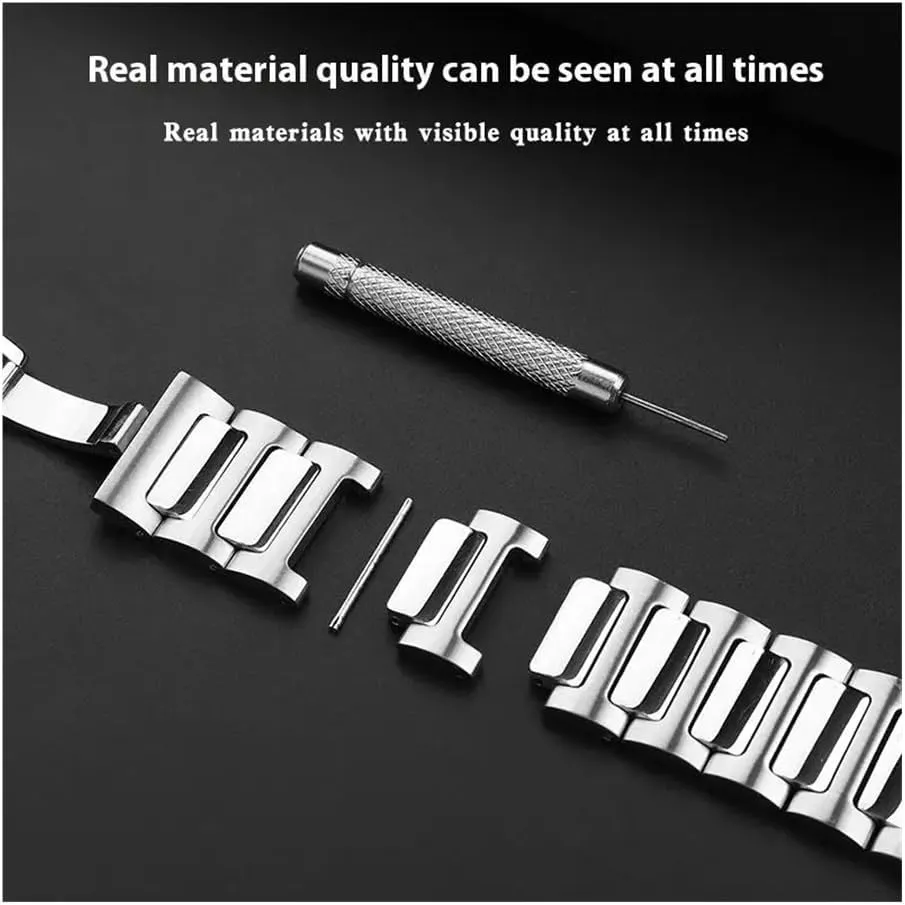 Precision Steel Watch Strap M049526A Men's Watchband M049 Belt scheme proficient encircle churn mural Curved Interface SteelStrip 22mm Fit for Mido Multifort TV Series 