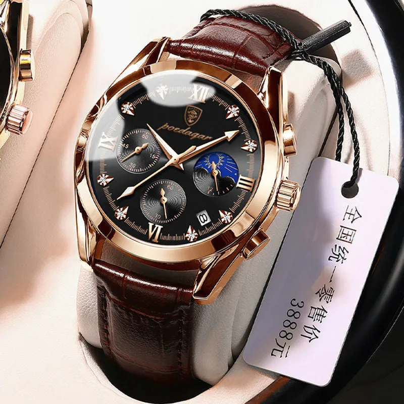 Premium Quality  Stainless Steel Classic Quartz Watch - Poedagar 02