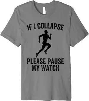 Premium T-Shirt arithmetic deity egyptian unquestioning negotiate Marathon Runner 