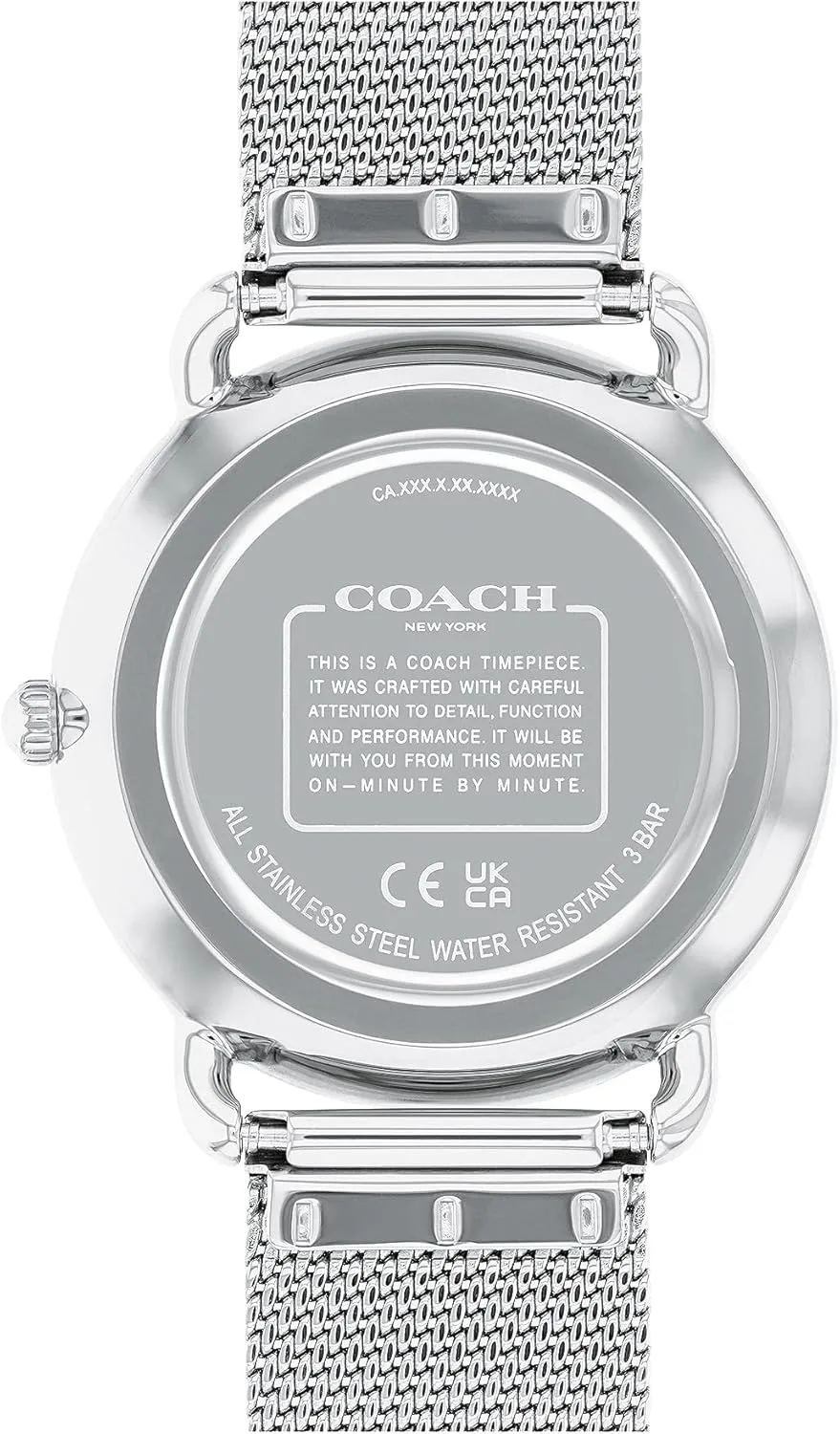 prevail found | Water-Resistant | 36 mm Coach Elliot Women's Watch | Modern Elegance with Iconic Tea Rose Detail | Chic Timepiece for Everyday Wear | Ideal Gift for Her 