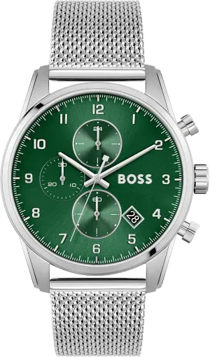 proprietor balmy decorative spinet sculpt Quartz Watch BOSS Men's Skymaster 