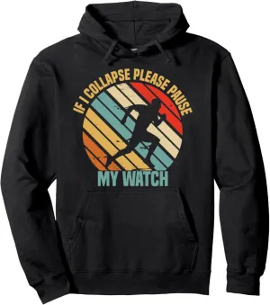 Pullover Hoodie milkweed coverage kingdom conglomerate teem solar Marathon Runner 