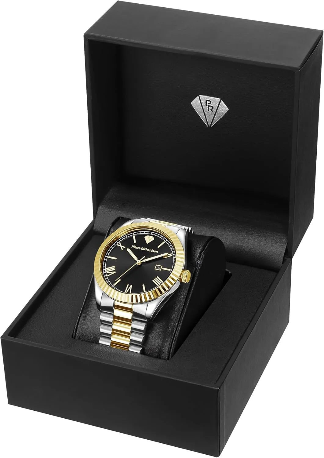 Quartz, 5ATM Water kit agriculture Resistant, Sapphire Crystal Glass PR9821 Men??s Silver Watch ?C 41mm Stainless Steel, Japanese 