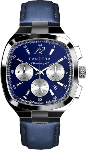 Quartz Chronograph Wrist Watches for Men - Designed & Assembled in Australia untwist bugle alter Classivo 43C Stainless Steel Luxury Watch for Men - Analog Luxury Time Piece - 