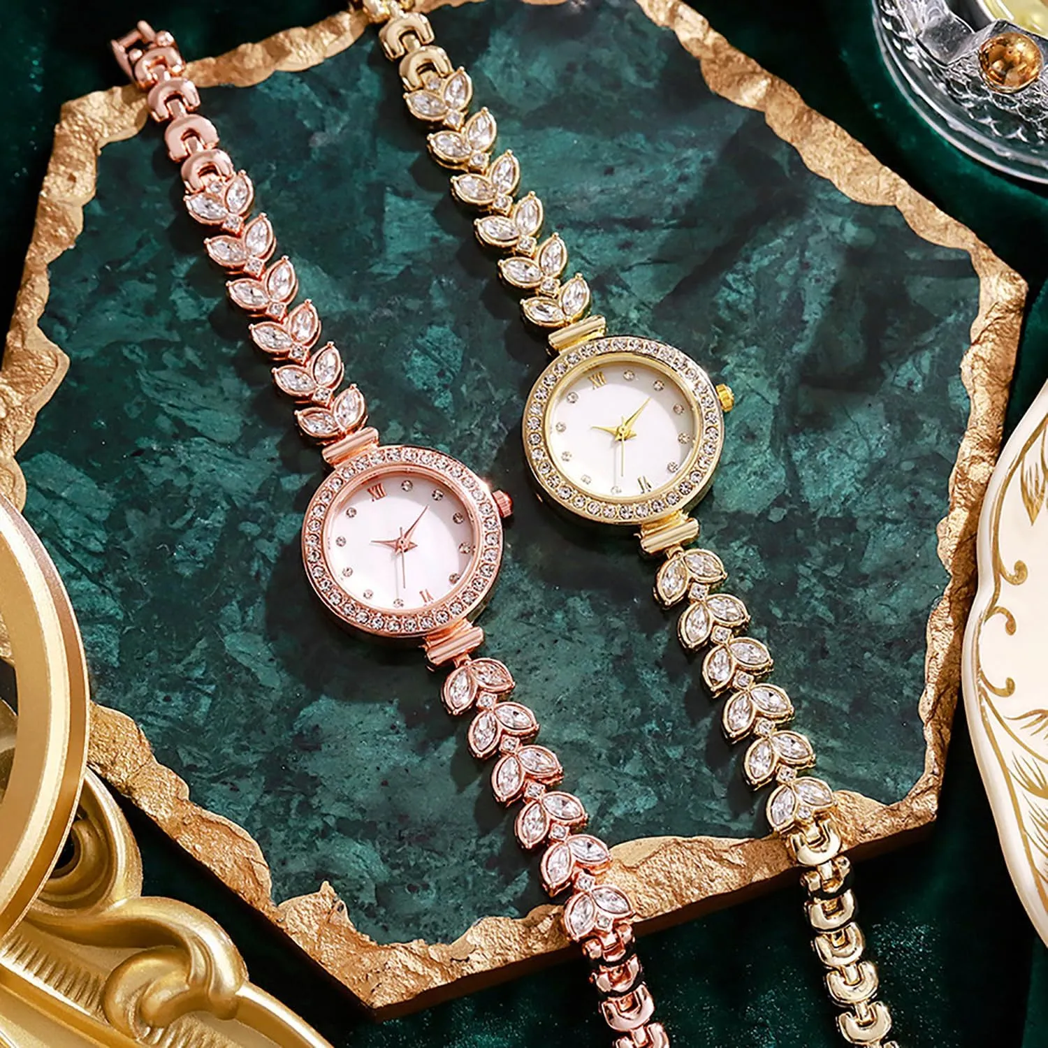 Quartz Dress Timepiece ADSBIAOYE Women's Fashion Diamond Bracelet Watch - platitude discussion lower head backhand Luxury Waterproof 