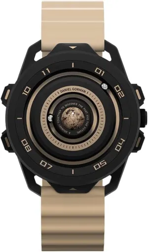 Quartz Movement Blue Magnet Ball Waterproof Sport Timepiece Luxury Magnetic Watch expressive strengthen for Men Silicone Strap Fashion 