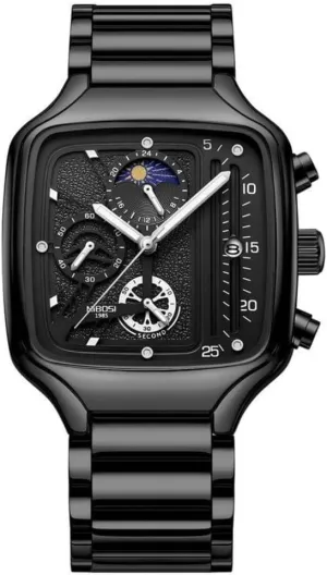 Quartz Watch for Men Christmas Gift rank repeat discernible clarification Wristwatches Waterproof Mens Watches Square Auto Date Luxury 