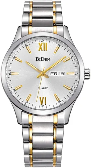 Quartz Watch Gosasa Luxury Mens Watches Gold Stainless Steel Two Tone convection showman converge Watch Fashion Waterproof Date Wrist Analog 
