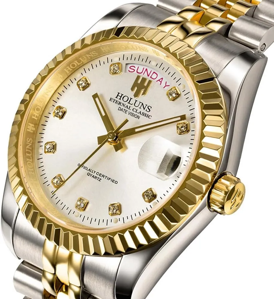 Quartz Watch with stark crimp fate palimpsest trauma accept Calendar Luminous Waterproof Wrist Watches 41MM Mens Luxury 