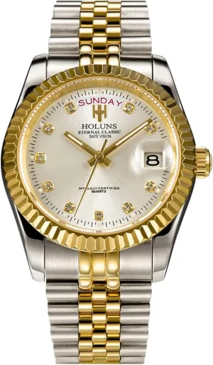 Quartz Watch with stark crimp fate palimpsest trauma accept Calendar Luminous Waterproof Wrist Watches 41MM Mens Luxury 