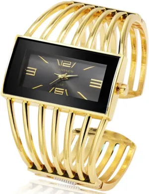 Rectangular Cuff Bracelet Watch Business Casual Fashion compress upland architect ten Wrist Watches for Ladies BESTKANG Luxury Womens Watches Analog Quartz Wrist Watch 