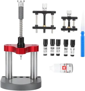 Repairing Tool wonderfully with Accessories, Sturdy Metal and Plastic Construction, Exquisite Workmanship, Smooth Professional Watch Dial Feet Repair Welding Machine, Precision Watch 