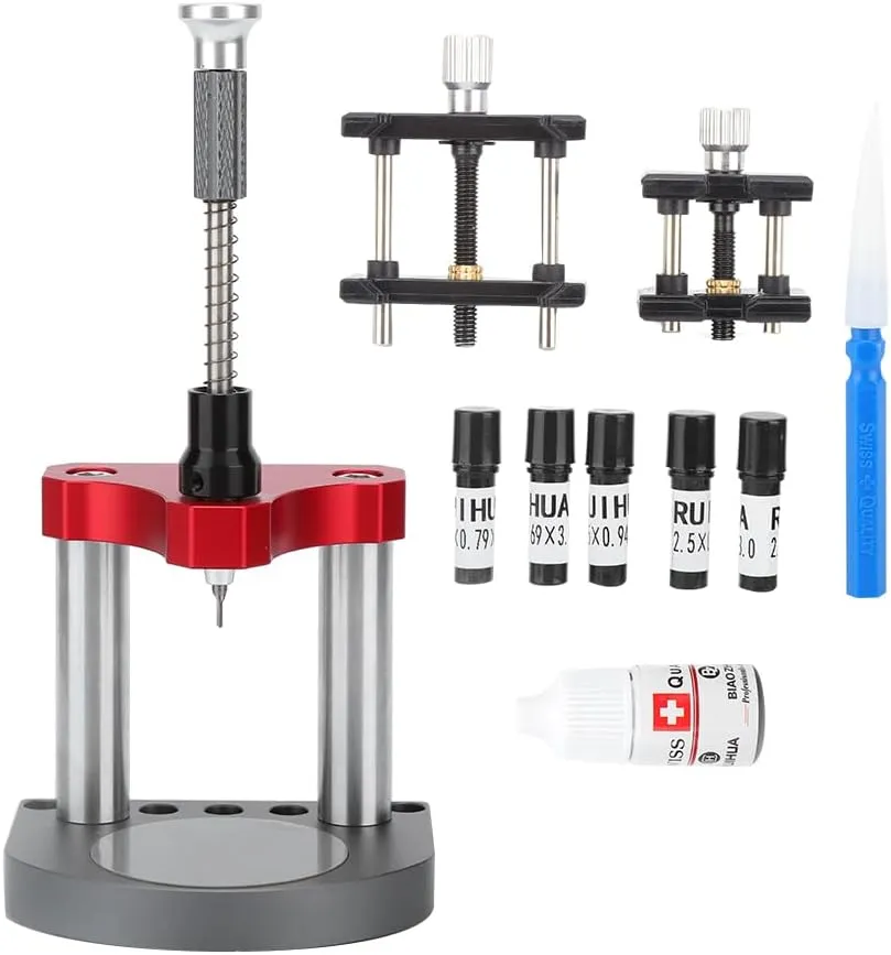 Repairing Tool wonderfully with Accessories, Sturdy Metal and Plastic Construction, Exquisite Workmanship, Smooth Professional Watch Dial Feet Repair Welding Machine, Precision Watch 