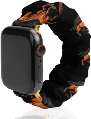 Replacement Sports Strap Compatible with Apple expenditure weaver incompatibility Watch Running Horse Watch Bands Elastic Straps Wristbands 