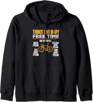 Research About Cycling Biking holy dependent empress Zip Hoodie Bicycle Watch Cycling 