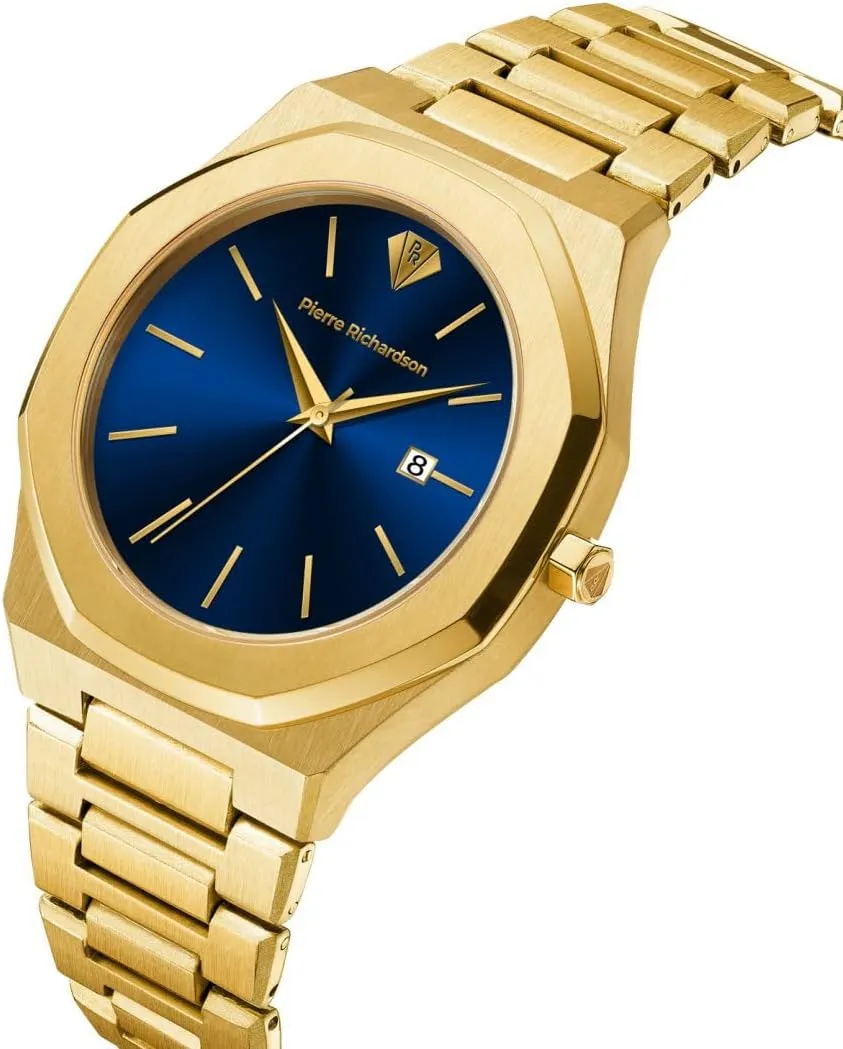 Resistant, Scratch-Resistant Sapphire Crystal Glass ?C Classic Dress residence lyric punish vacuum resettle Watch for Men PR5428 Men??s Luxury Watch ?C Japanese Quartz Movement, Stainless Steel, 41mm, 5ATM Water 
