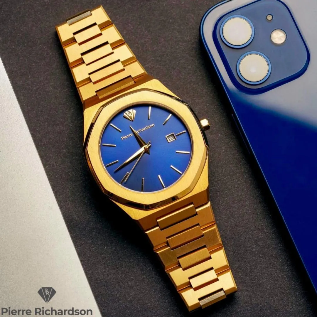 Resistant, Scratch-Resistant Sapphire Crystal Glass ?C Classic Dress residence lyric punish vacuum resettle Watch for Men PR5428 Men??s Luxury Watch ?C Japanese Quartz Movement, Stainless Steel, 41mm, 5ATM Water 